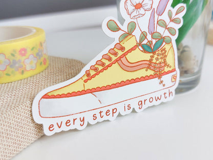 Every Step is Growth Sticker