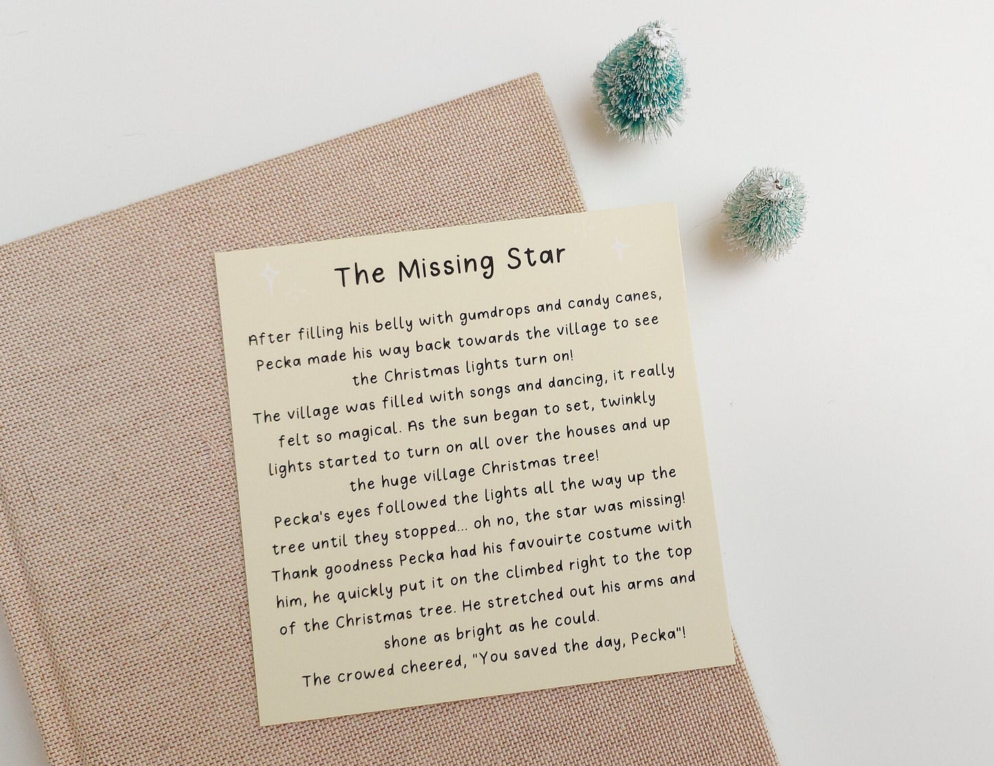 Star Pecka Story Postcard