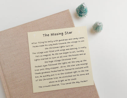 Star Pecka Story Postcard