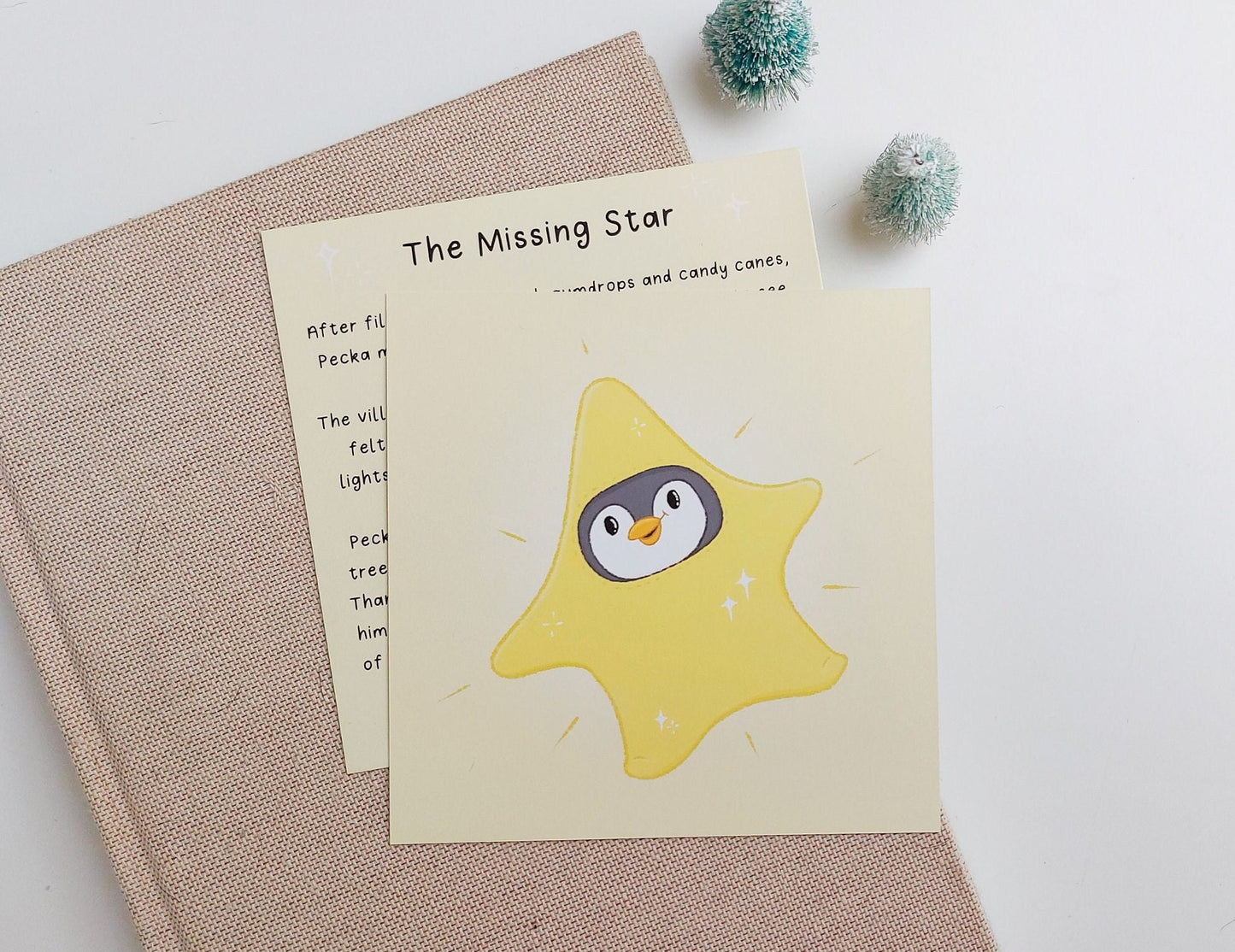 Star Pecka Story Postcard