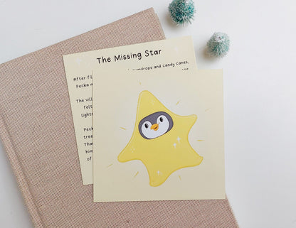 Star Pecka Story Postcard