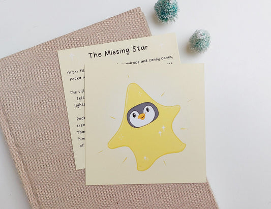 Star Pecka Story Postcard