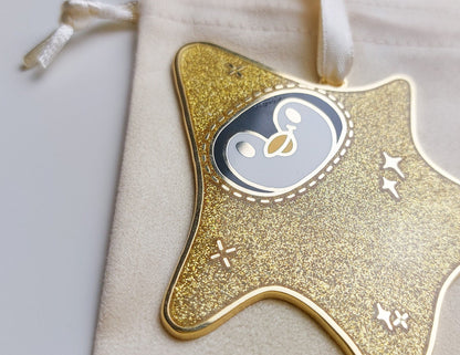 Star Pecka Penguin Enamel Decoration