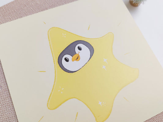 Star Pecka Story Postcard