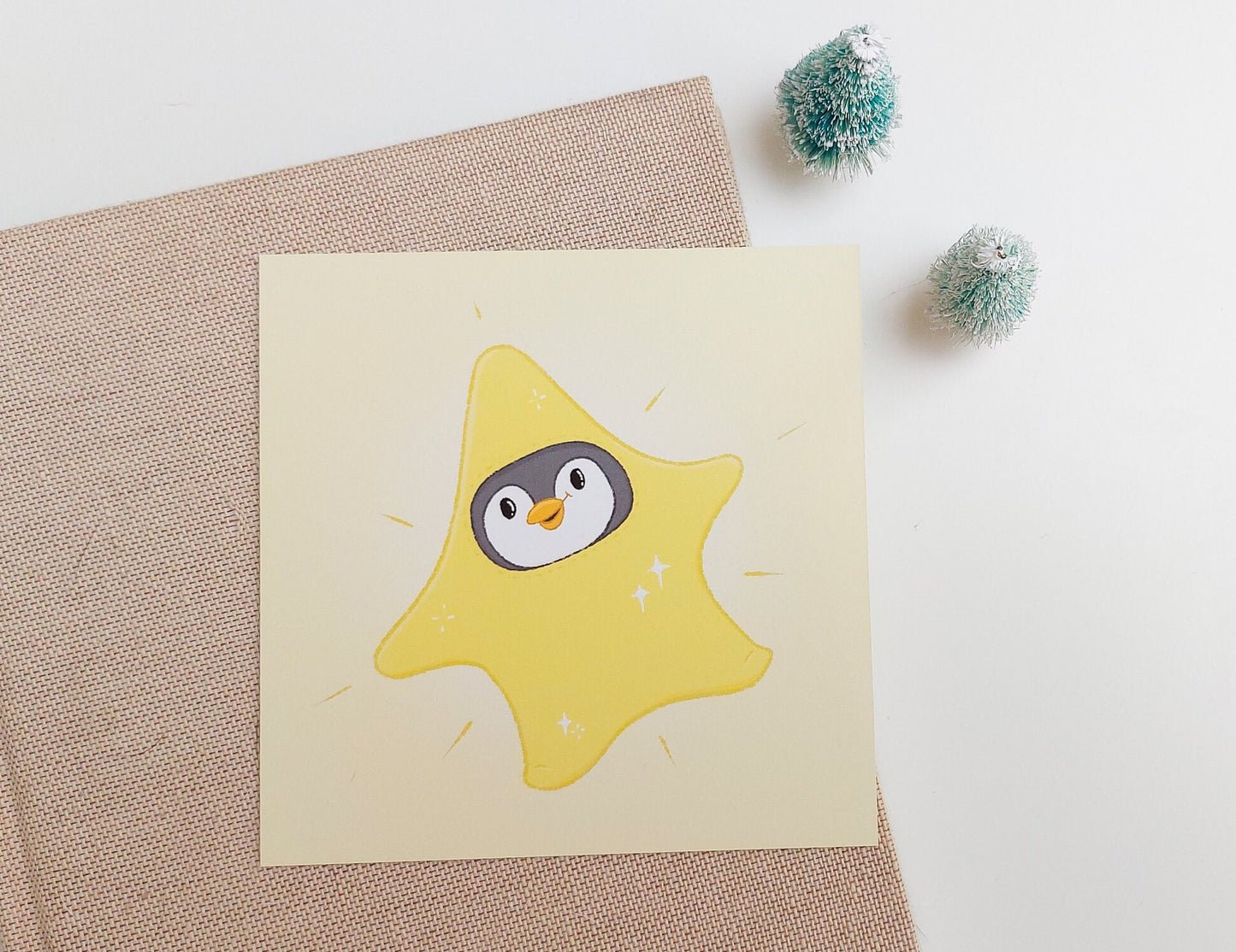 Star Pecka Story Postcard