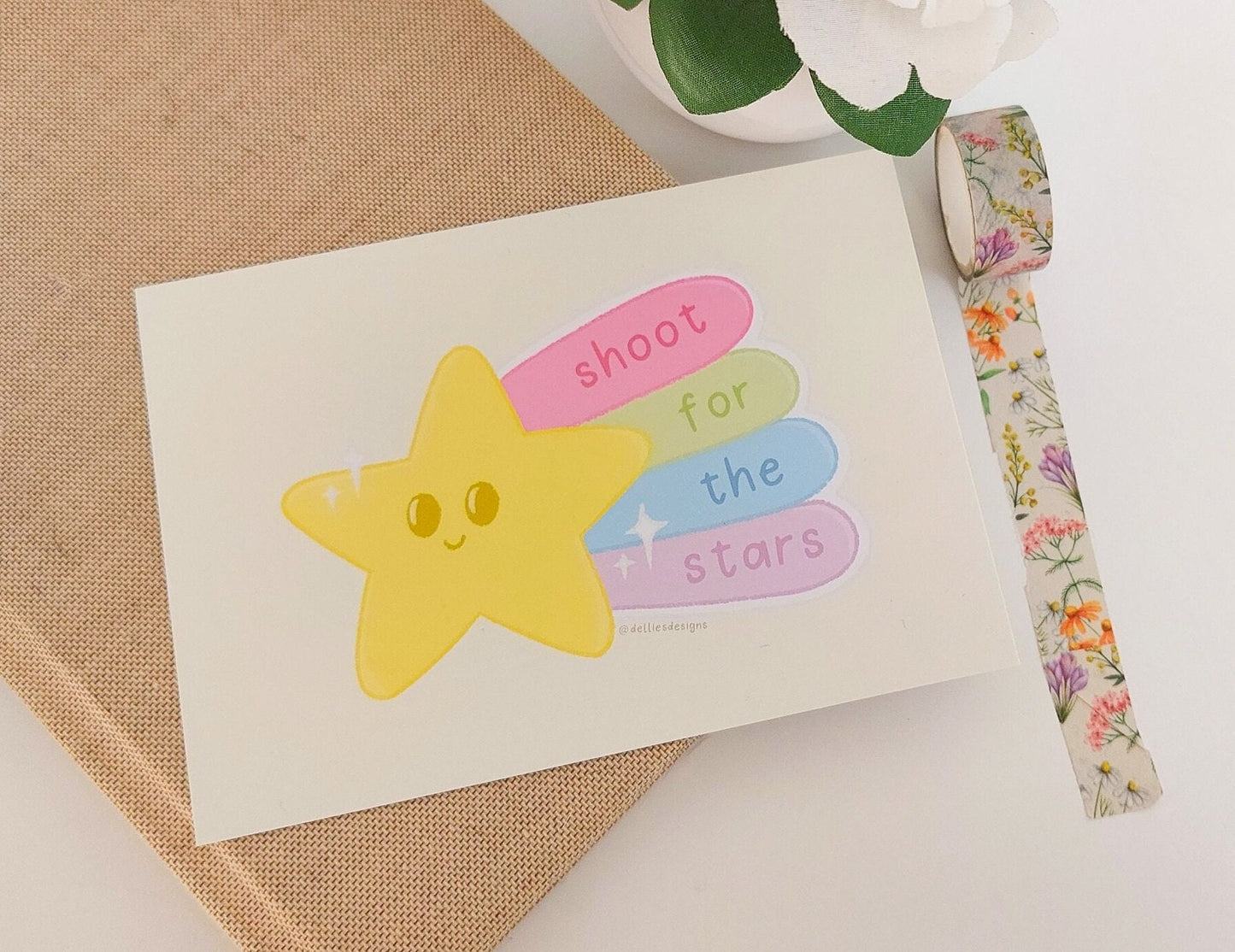 Shoot For The Stars Postcard