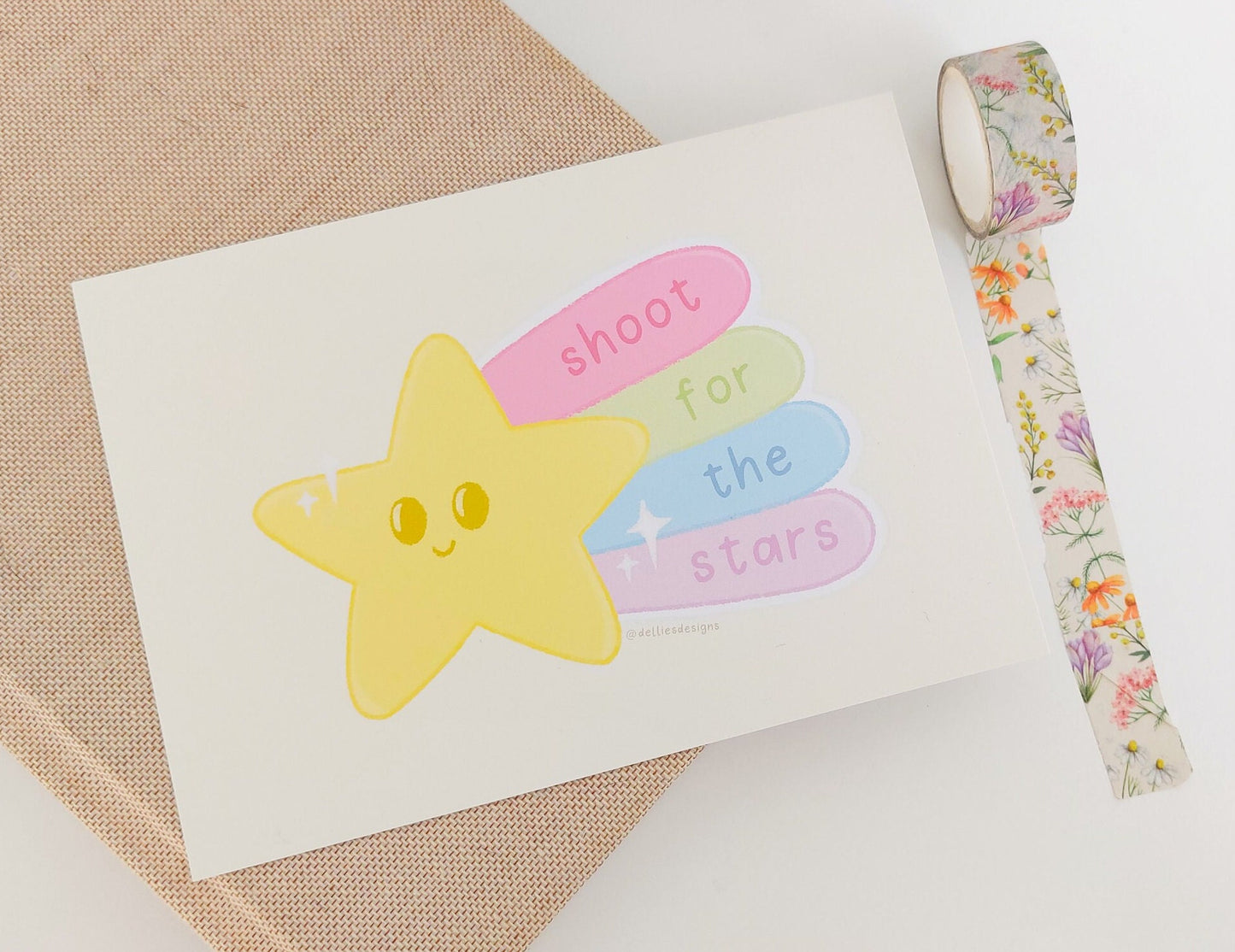 Shoot For The Stars Postcard