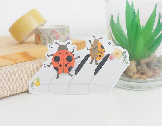 Lady Bird Sticker Piano Sticker