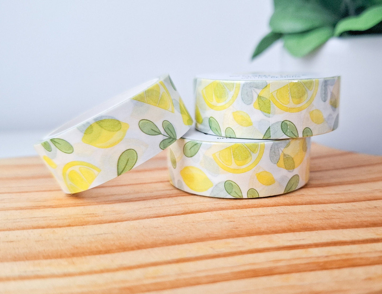 Lemon Washi Tape